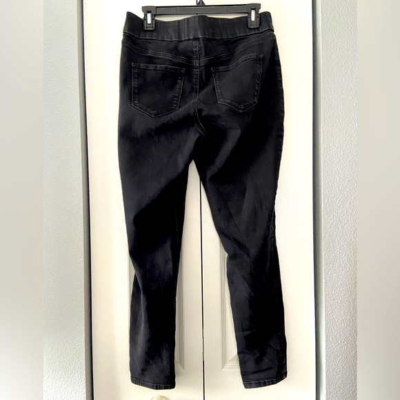 Nine West ladies soft stretch pull on black jeans size 10 - Picture 2 of 7